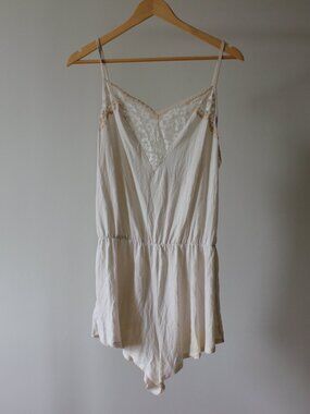 Victoria's Secret Beige Romper